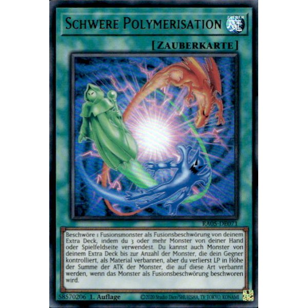Schwere Polymerisation RA05-DE071 (Ultra Rare)