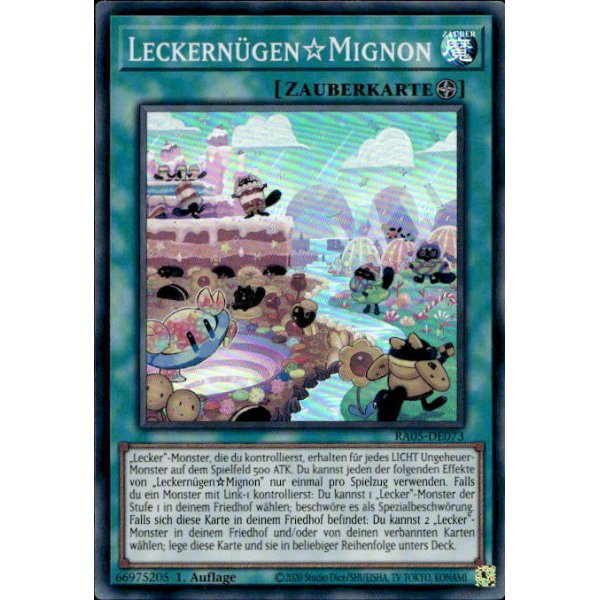 Leckern&uuml;gen☆Mignon RA05-DE073 (Super Rare)