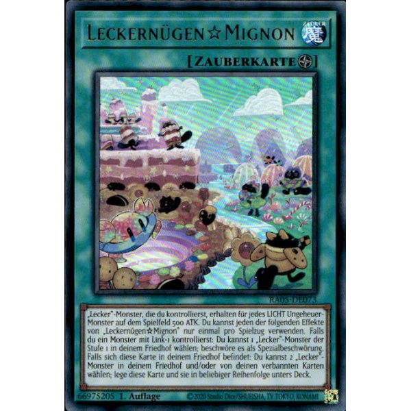 Leckern&uuml;gen☆Mignon RA05-DE073 (Ultra Rare)