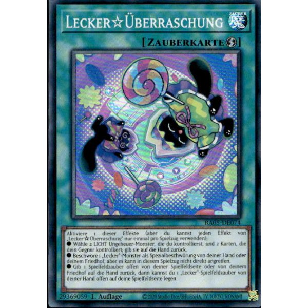 Lecker☆&Uuml;berraschung RA05-DE074 (Super Rare)