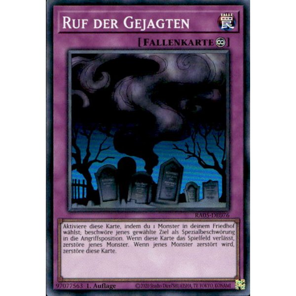 Ruf der Gejagten RA05-DE076 (Super Rare)