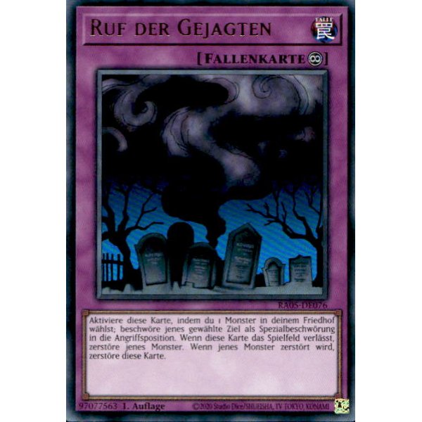 Ruf der Gejagten RA05-DE076 (Ultra Rare)