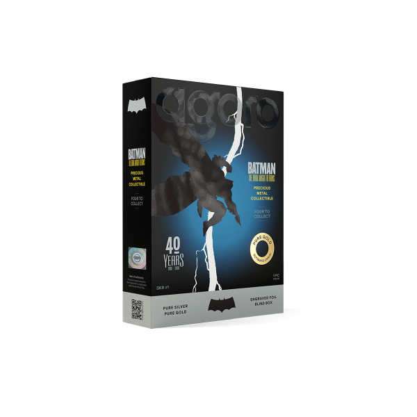 Agoro - DC: Dark Knight Returns Foil &amp; Gold Chase Blind Box