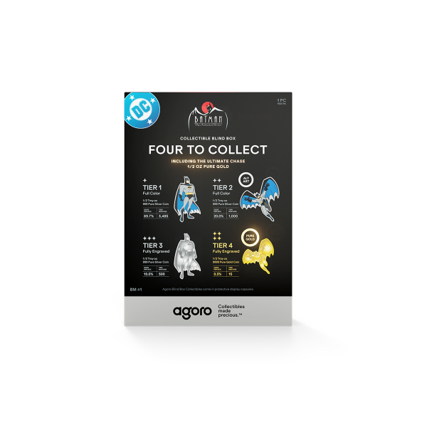 Agoro - DC: Batman &amp; Gold Chase Blind Box