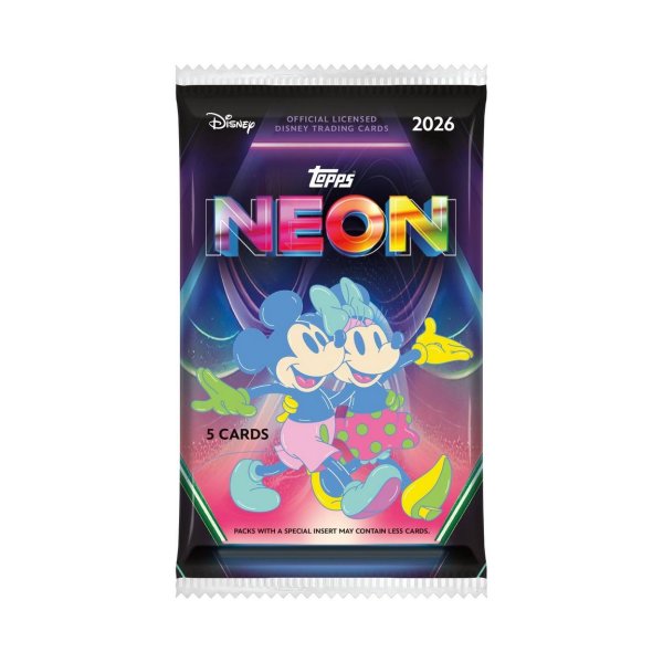 Topps Disney Neon - Value Box 2026 Booster