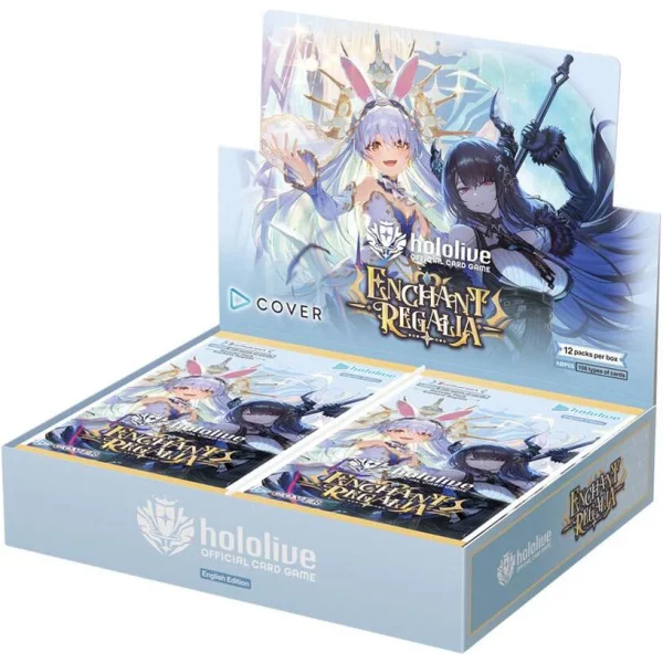hololive OFFICIAL CARD GAME Enchant Regalia Booster Display (englisch)