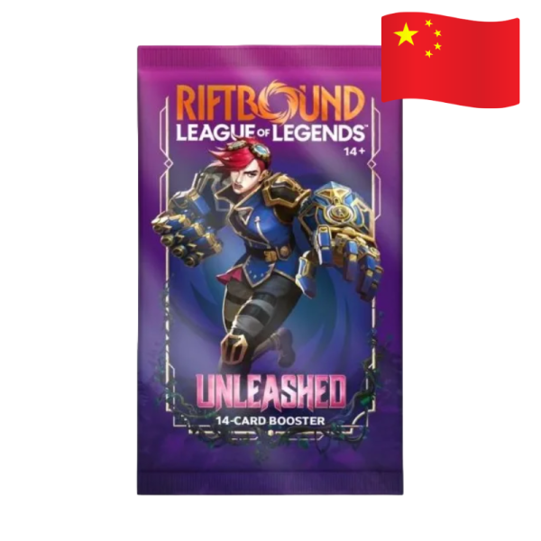 Riftbound: League of Legends - Unleashed Jumbo Booster - chinesisch