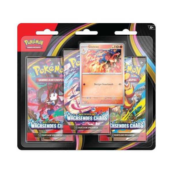 Mega-Entwicklung Wachsendes Chaos 3-Pack Blister - Glutexo (deutsch) VORVERKAUF
