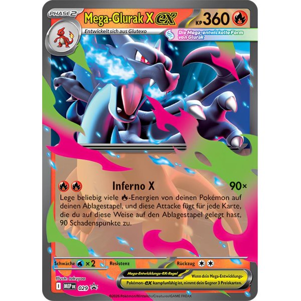 Mega-Glurak X EX
