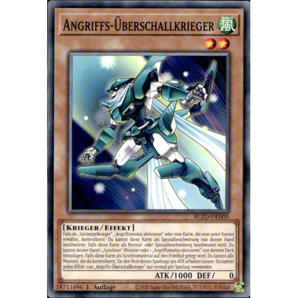 Angriffs-&Uuml;berschallkrieger BLZD-DE005