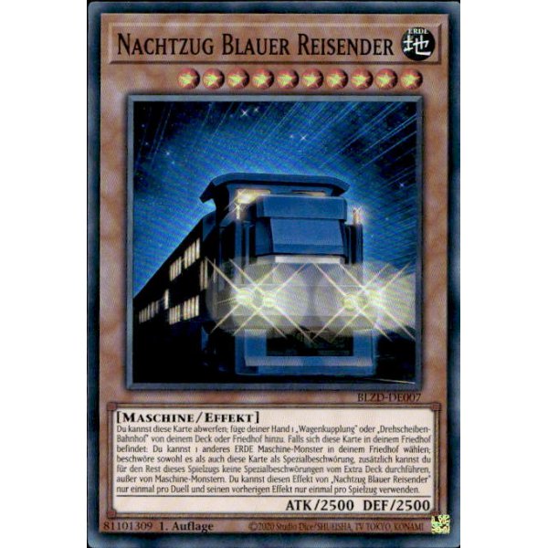 Nachtzug Blauer Reisender BLZD-DE007 (Super Rare)