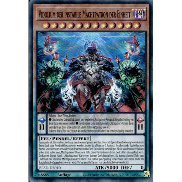Vidolium der instabile Machtpatron der Einheit BLZD-DE010 (Super Rare)