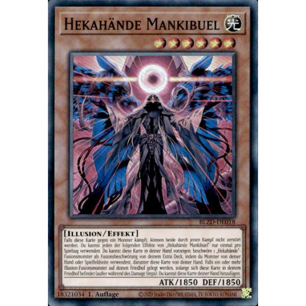 Hekah&auml;nde Mankibuel BLZD-DE018 (Super Rare)