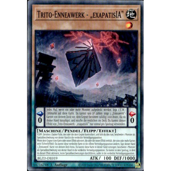 Trito-Enneawerk - &bdquo;exapatisIA&ldquo; BLZD-DE019