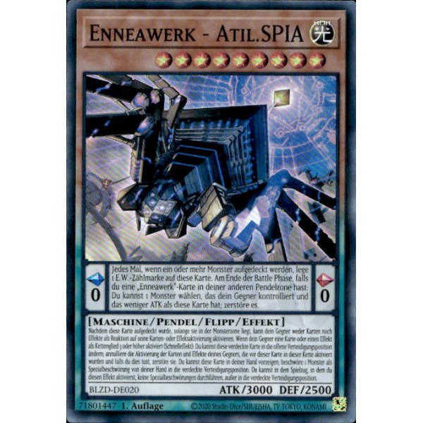 Enneawerk - Atil.SPIA BLZD-DE020 (Super Rare)