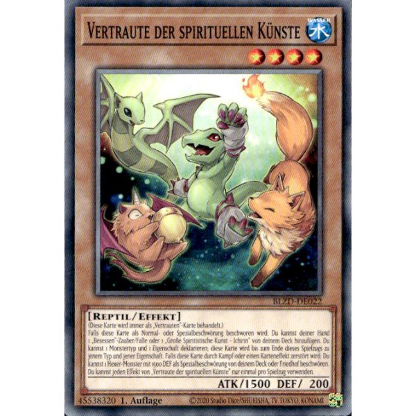 Vertraute der spirituellen K&uuml;nste BLZD-DE022