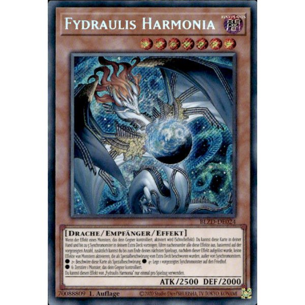 Fydraulis Harmonia BLZD-DE024 (Secret Rare)