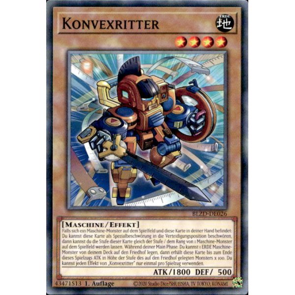 Konvexritter BLZD-DE026