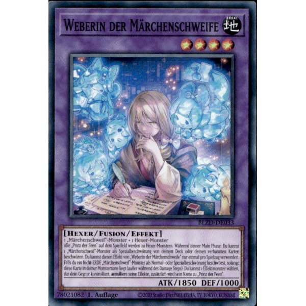 Weberin der M&auml;rchenschweife BLZD-DE033 (Super Rare)