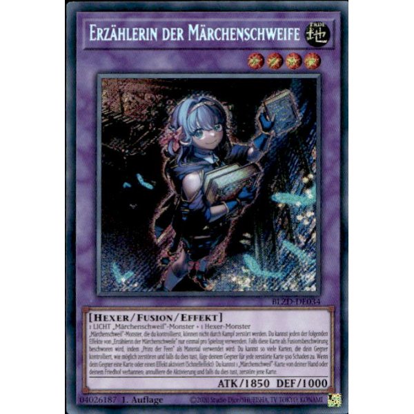 Erz&auml;hlerin der M&auml;rchenschweife BLZD-DE034 (Secret Rare)