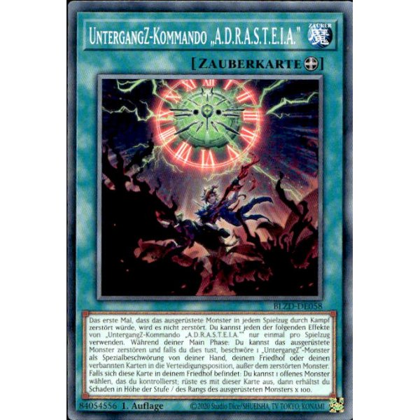 UntergangZ-Kommando &bdquo;A.D.R.A.S.T.E.I.A.&ldquo; BLZD-DE058