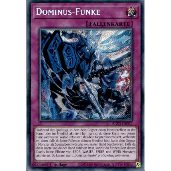 Dominus-Funke BLZD-DE077 (Secret Rare)