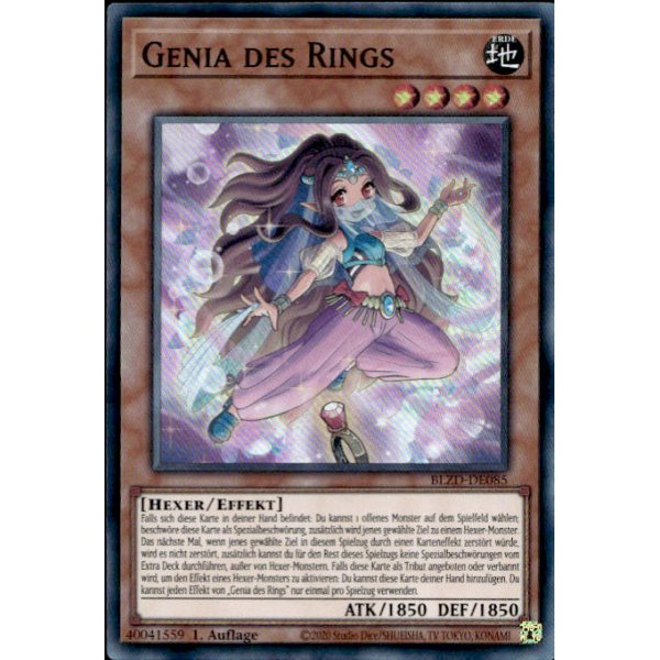 Genia des Rings BLZD-DE085 (Super Rare)