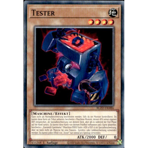 Tester BLZD-DE086