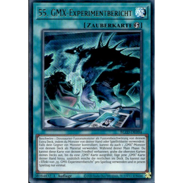 55. GMX-Experimentbericht BLZD-DE094 (Starlight Rare)