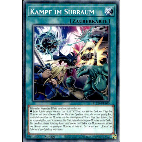 Kampf im Subraum BLZD-DE100