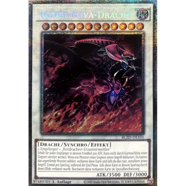 Roter Nova-Drache BLZD-DE101