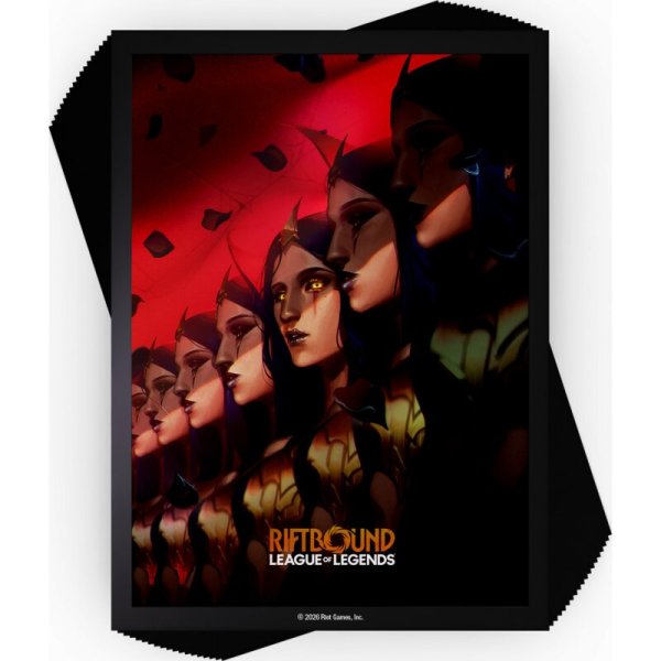 Riftbound: League of Legends - Unleashed LeBlanc Sleeves (100 Kartenh&uuml;llen)
