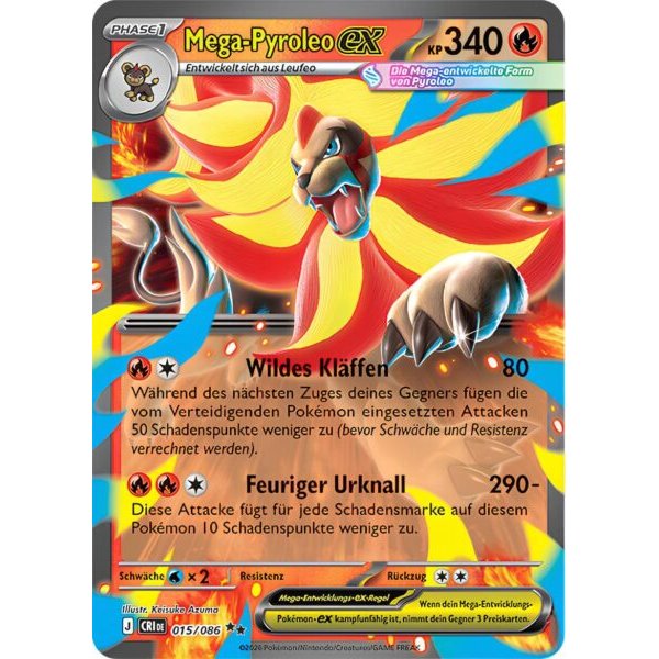 Mega-Pyroleo-ex 015/086