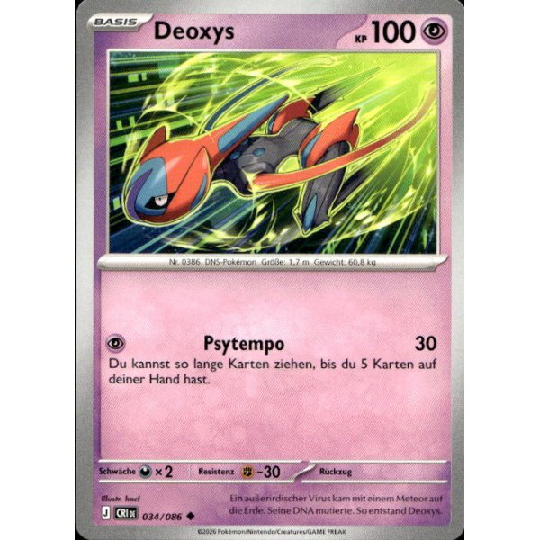 Deoxys 034/086