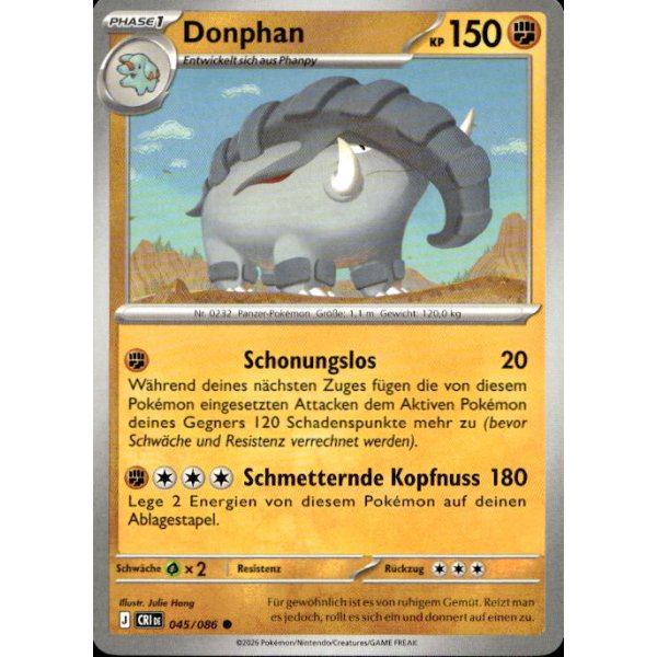 Donphan 045/086