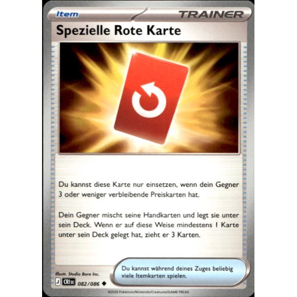 Spezielle Rote Karte 082/086