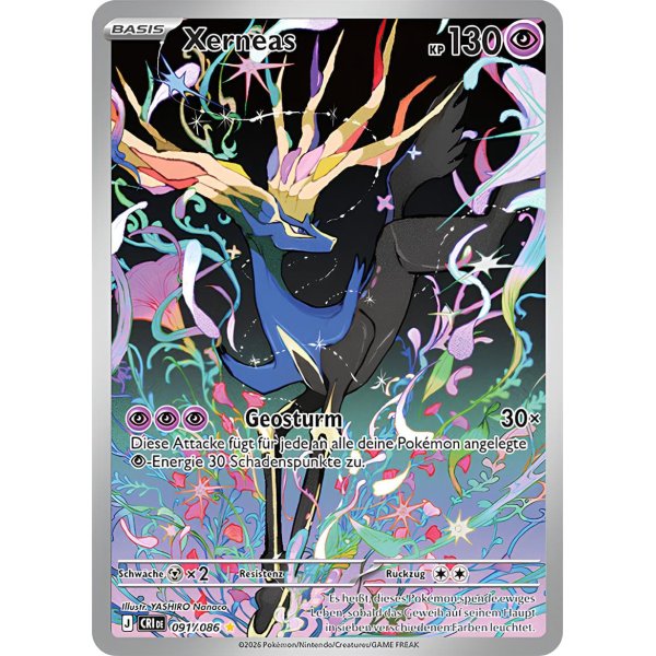 Xerneas 091/086 Illustration Rare