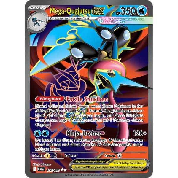 Mega-Quajutsu-ex 100/086 Fullart