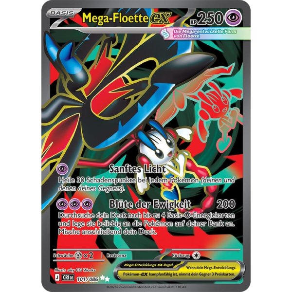 Mega-Floette-ex 101/086 Fullart