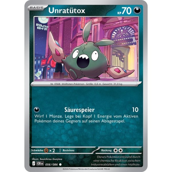 Unrat&uuml;tox 056/086 REVERSE HOLO