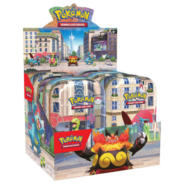 Pokemon Illumina City Mini Tin Display sealed (deutsch)