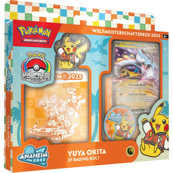 Pokemon Weltmeisterschaftsdeck 2025 Yuya Okita (deutsch)