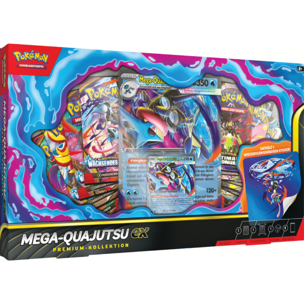 Pokemon Mega Quajutsu ex Premium Kollektion (deutsch) VORVERKAUF