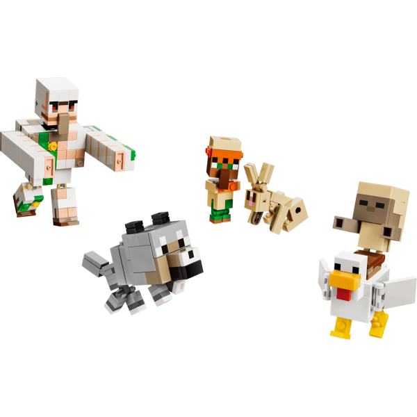 Lego - Minecraft 21592 - Angriff des H&uuml;hnerreiters in der W&uuml;ste