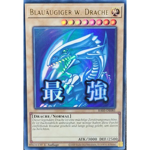 Blau&auml;ugiger w. Drache RA05-DE085 (Stamped Ultra Rare)
