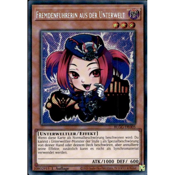 Fremdenf&uuml;hrerin aus der Unterwelt - Chibi artwork BLGG-DE005