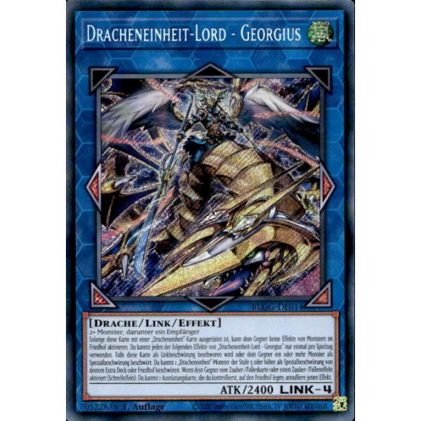 Dracheneinheit-Lord - Georgius BLGG-DE014 (Secret Rare)