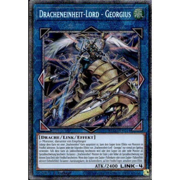 Dracheneinheit-Lord - Georgius - Georgius BLGG-DE014 (Starlight Rare)
