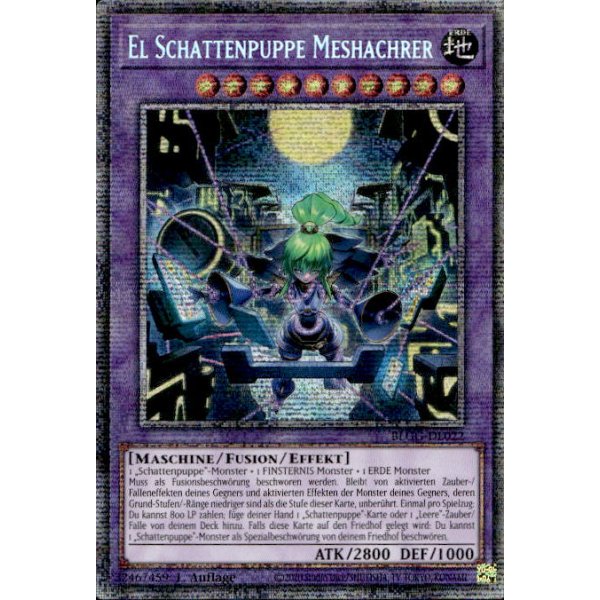 El Schattenpuppe Meshachrer BLGG-DE022 (Starlight Rare)