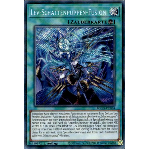 Lev-Schattenpuppen-Fusion BLGG-DE024 (Secret Rare)